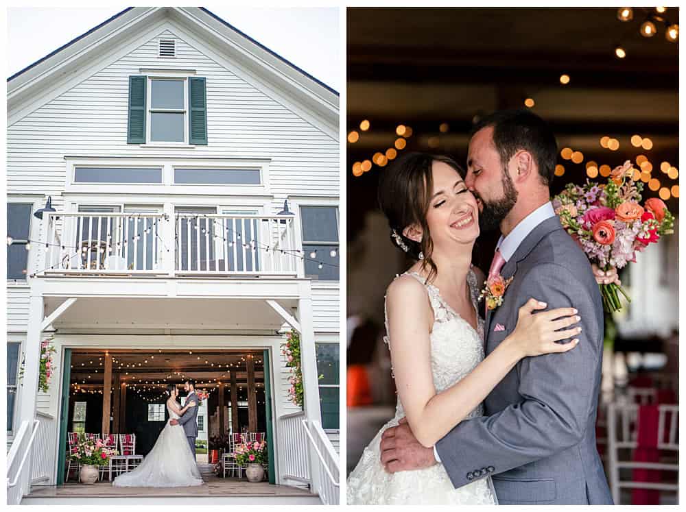 1774 Inn Wedding in Phippsburg, Maine.