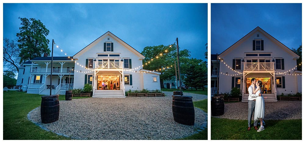 1774 Inn Wedding in Phippsburg, Maine.