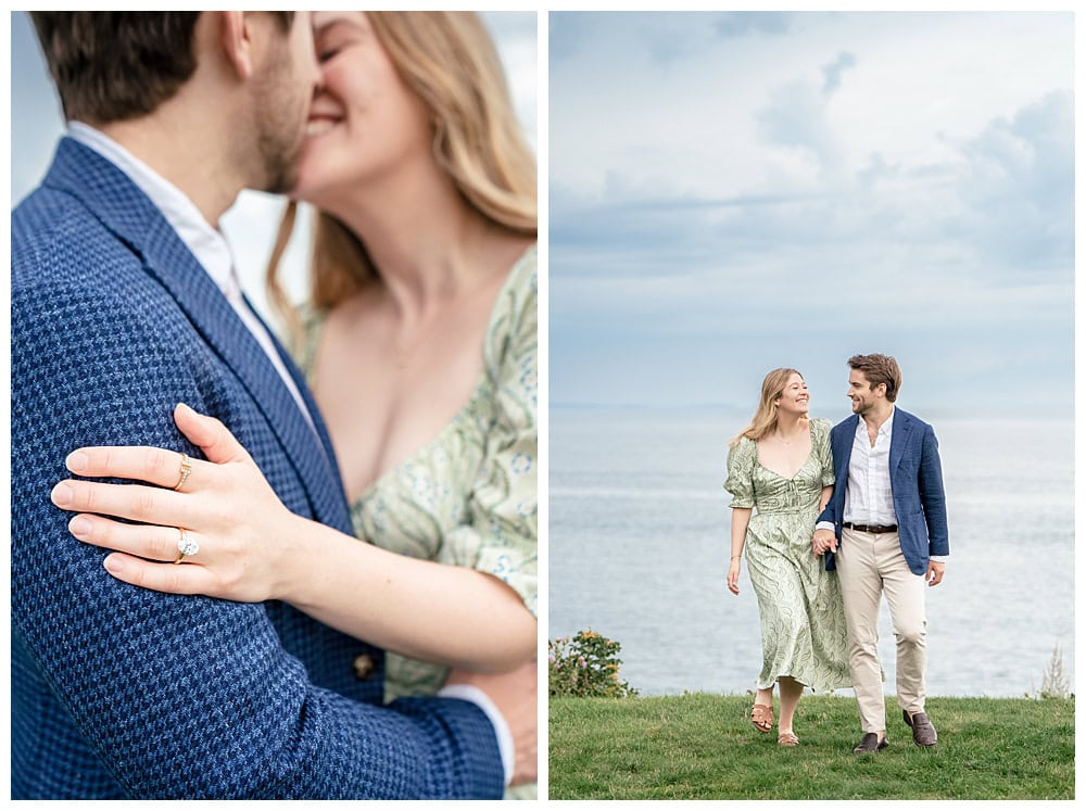 Cliff House Surprise Proposal in Ogunquit Maine