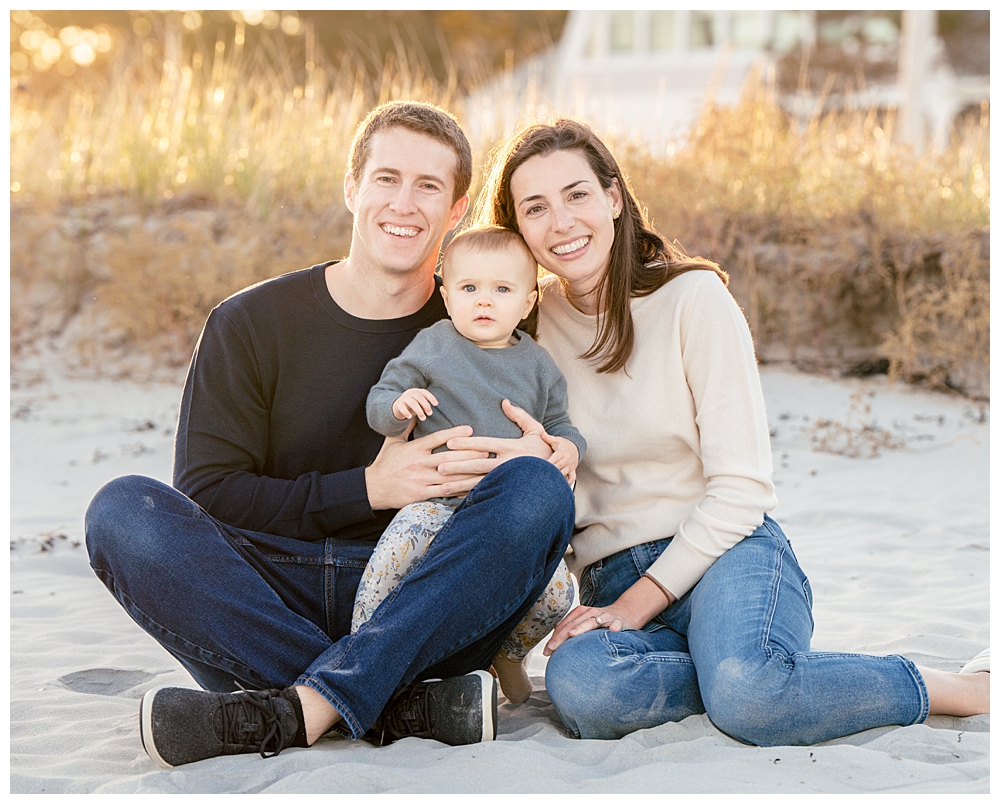 Goose Rocks Beach Family Photos in the fall