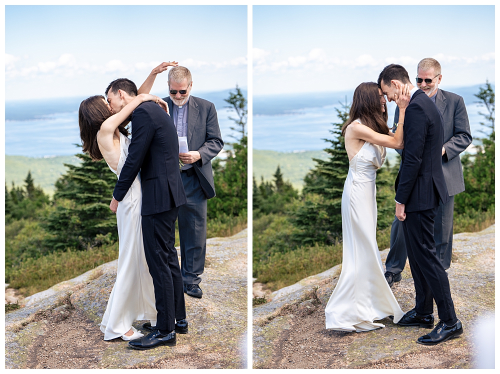 Bar Harbor Inn wedding with a Cadillac Mountain Wedding Ceremony in Acadia National Park, Captured by Bar Harbor Wedding Photographers, Two Adventurous Souls
