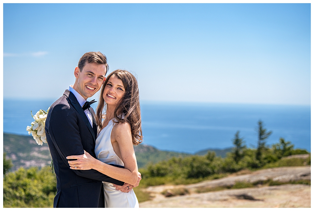Bar Harbor Inn wedding with a Cadillac Mountain Wedding Ceremony in Acadia National Park, Captured by Bar Harbor Wedding Photographers, Two Adventurous Souls