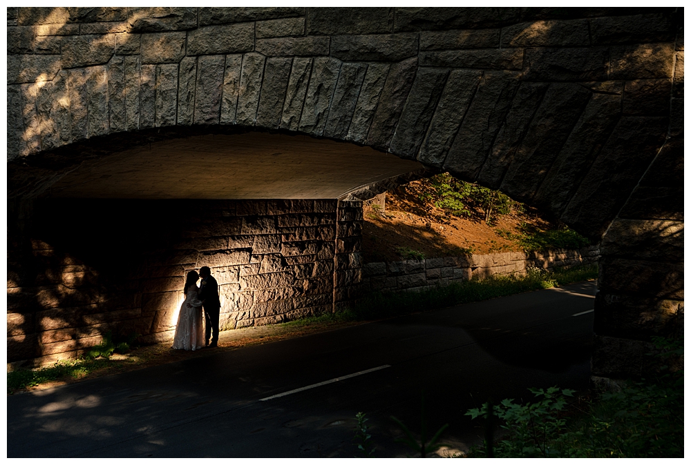 Bar Harbor Wedding Photos in Acadia National Park