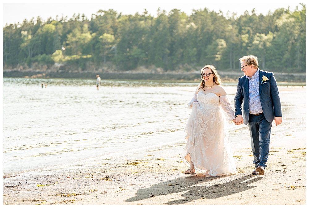 Bar Harbor Wedding Photos in Acadia National Park