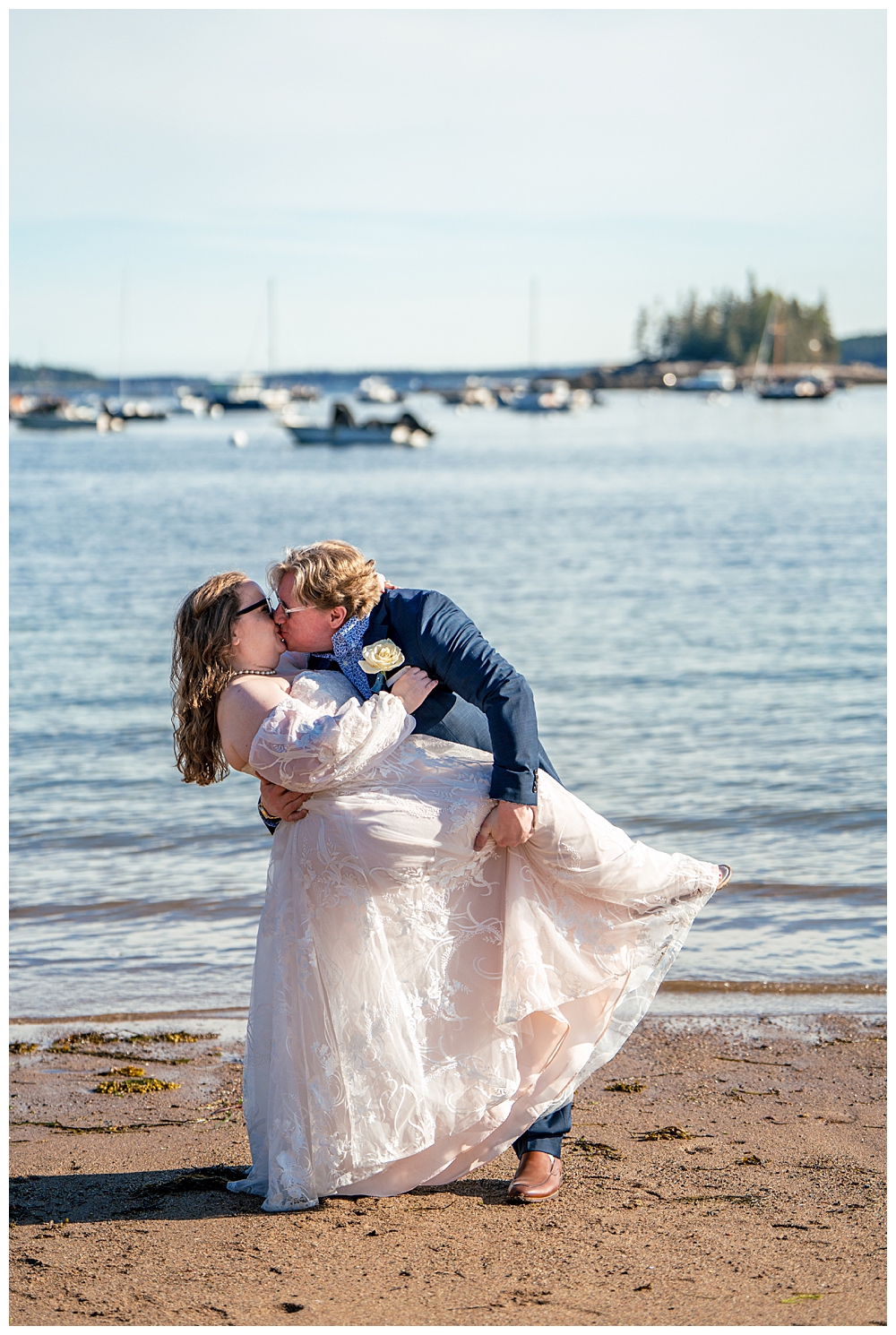 Bar Harbor Wedding Photos in Acadia National Park