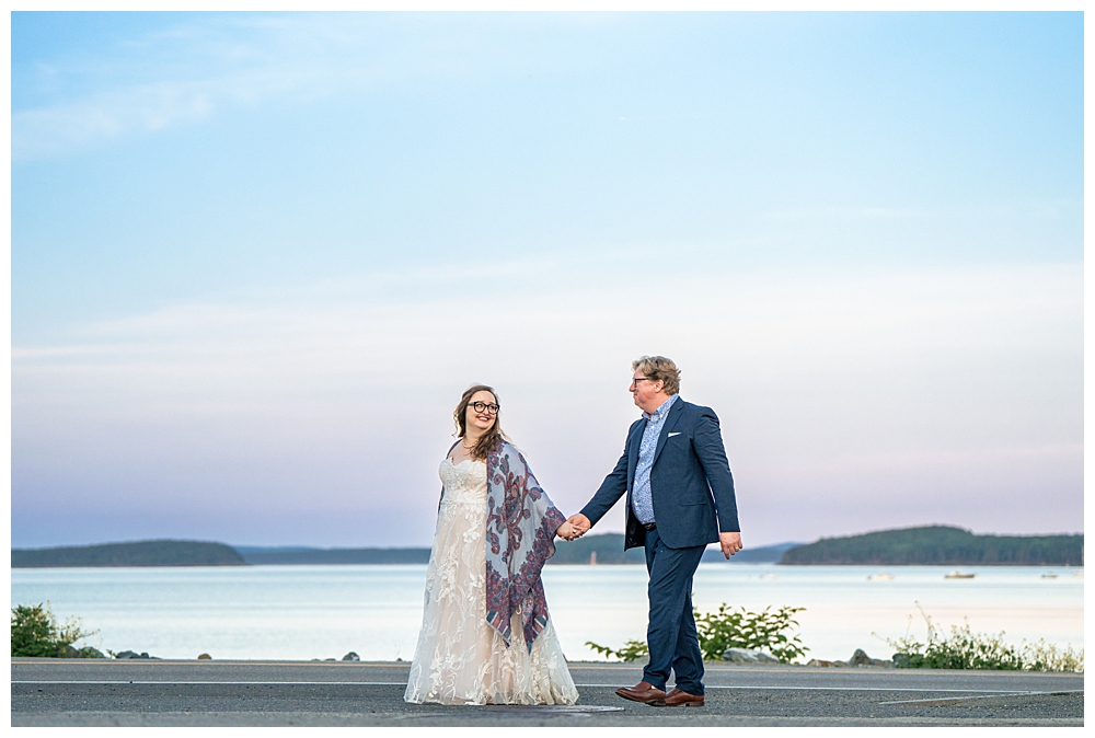 Bar Harbor Wedding Photos at Salt Water Cottages in Bar Harbor
