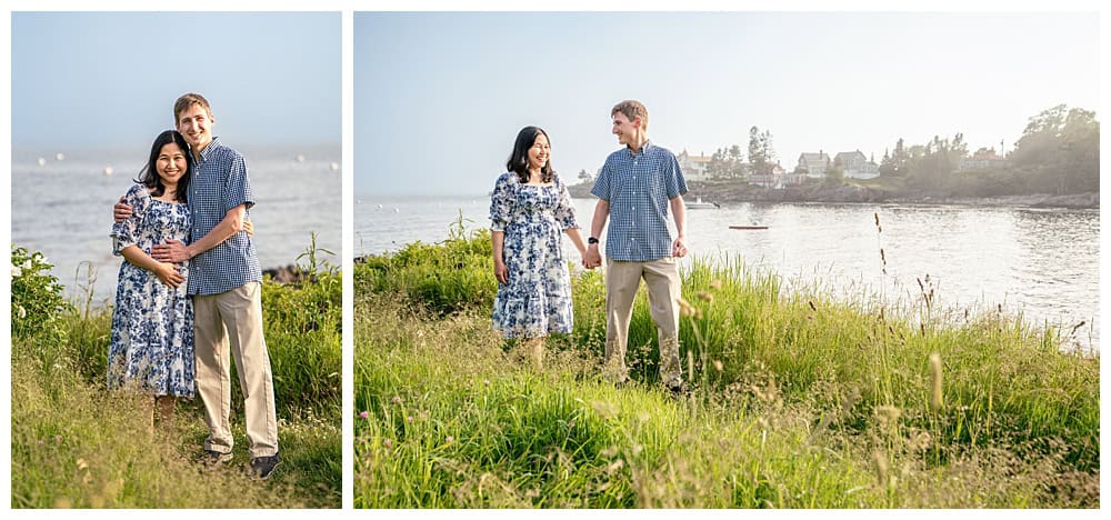 Family Portraits at Ocean Point in Boothbay Harbor. Captured by Ocean Point Family Photographers, Two Adventurous Souls