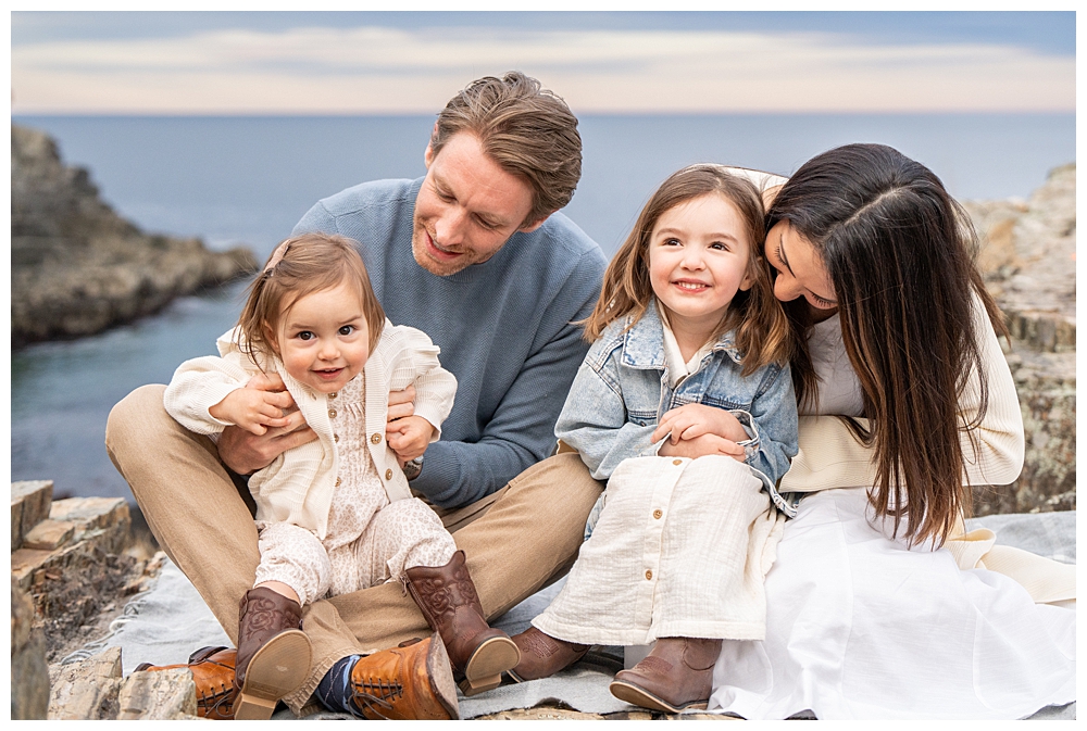 Cliff House Photographer captures a York Family Portrait Session, Two Adventurous Souls