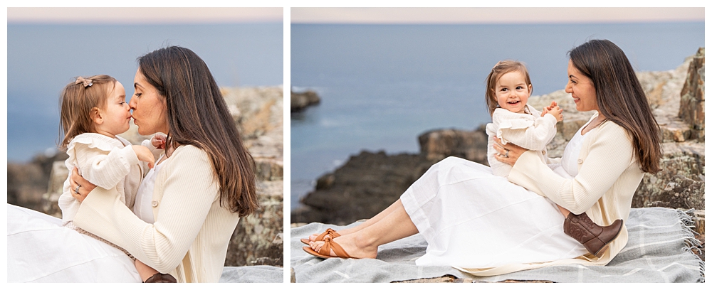 Cliff House Photographer captures a York Family Portrait Session, Two Adventurous Souls