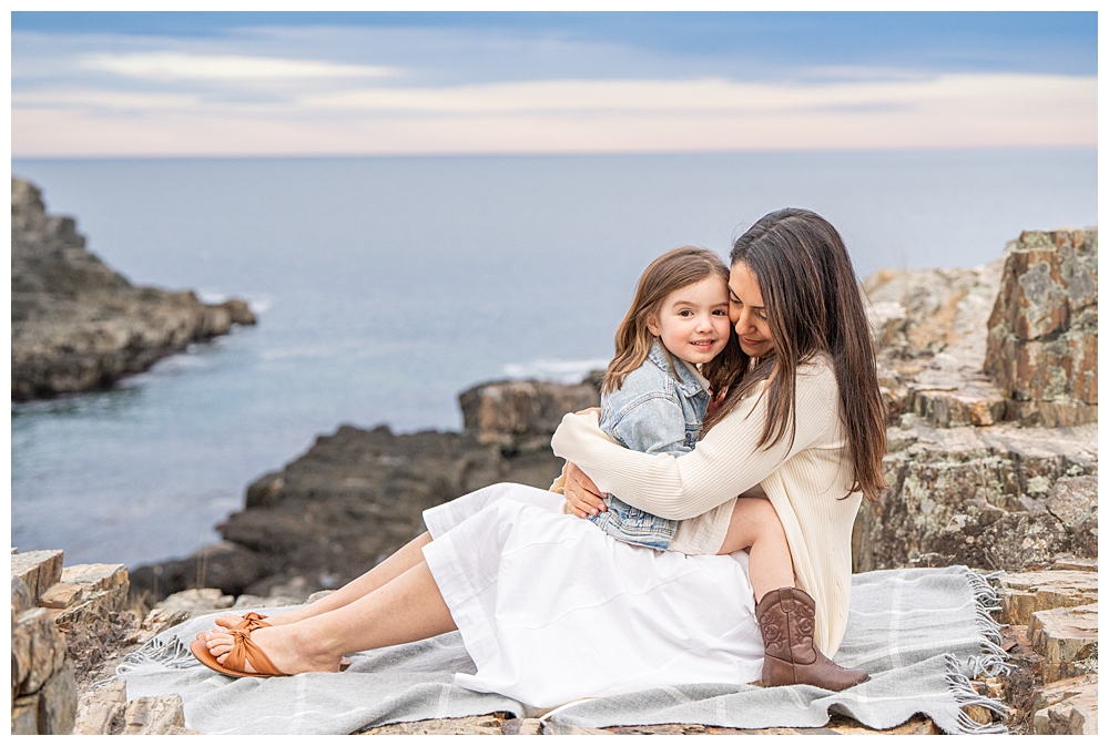 Cliff House Photographer captures a York Family Portrait Session, Two Adventurous Souls