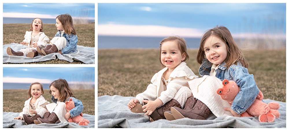 Cliff House Photographer captures a York Family Portrait Session, Two Adventurous Souls