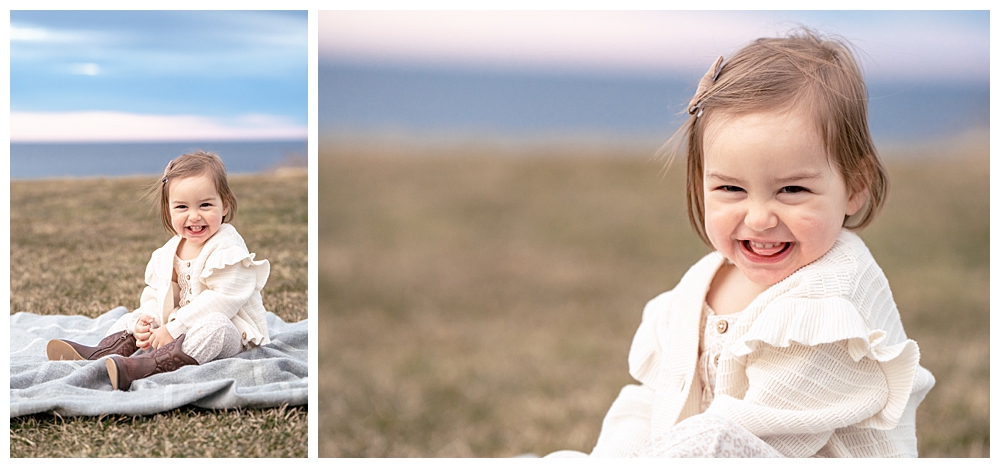 Cliff House Photographer captures a York Family Portrait Session, Two Adventurous Souls