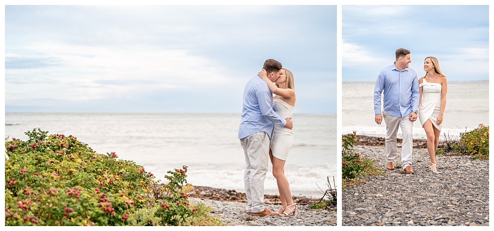 Kennebunkport Engagment Photos at Colony Beach by Nonantum Wedding Photographers, Two Adventurous Souls