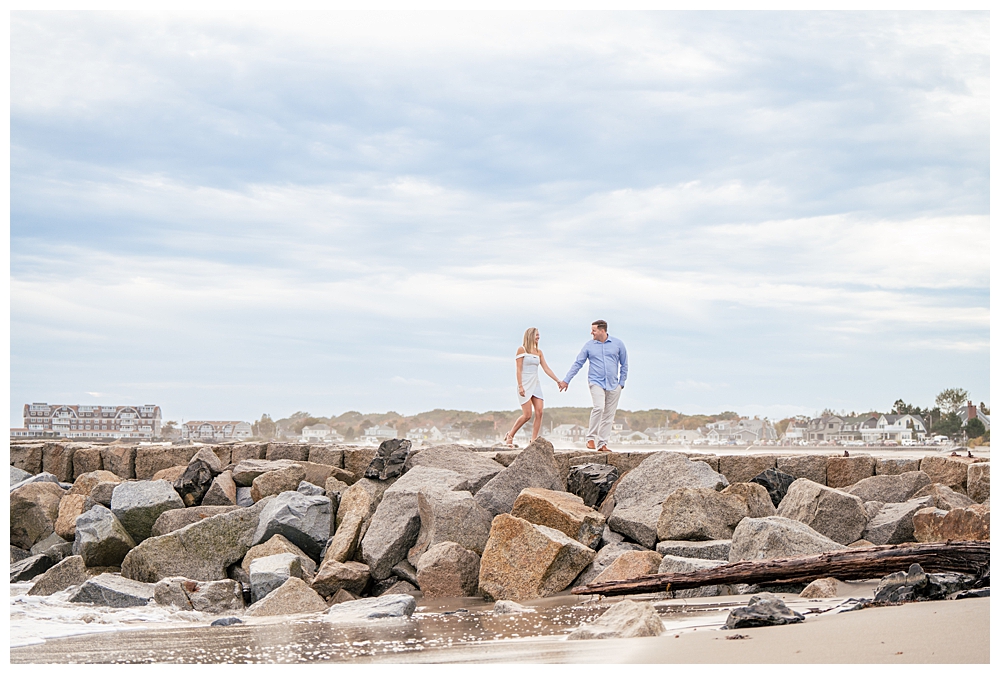 Kennebunkport Engagment Photos at Colony Beach by Nonantum Wedding Photographers, Two Adventurous Souls