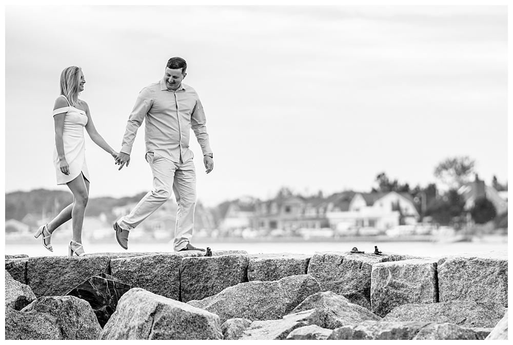 Kennebunkport Engagment Photos at Colony Beach by Nonantum Wedding Photographers, Two Adventurous Souls