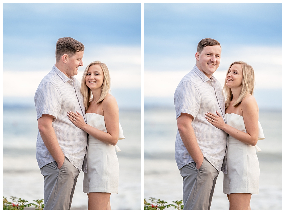 Kennebunkport Engagment Photos at Colony Beach by Nonantum Wedding Photographers, Two Adventurous Souls