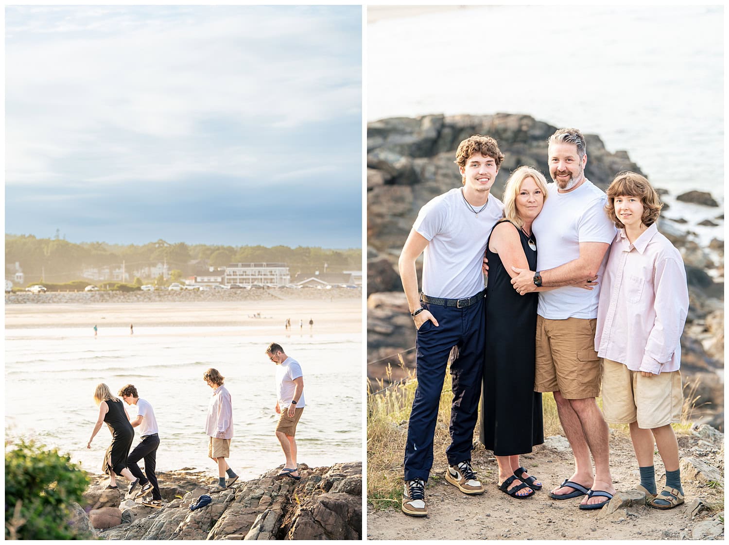 Ogunquit Family Photos captured along Marginal Way in Ogunquit. By Marginal Way Family Photographer, Two Adventurous Souls