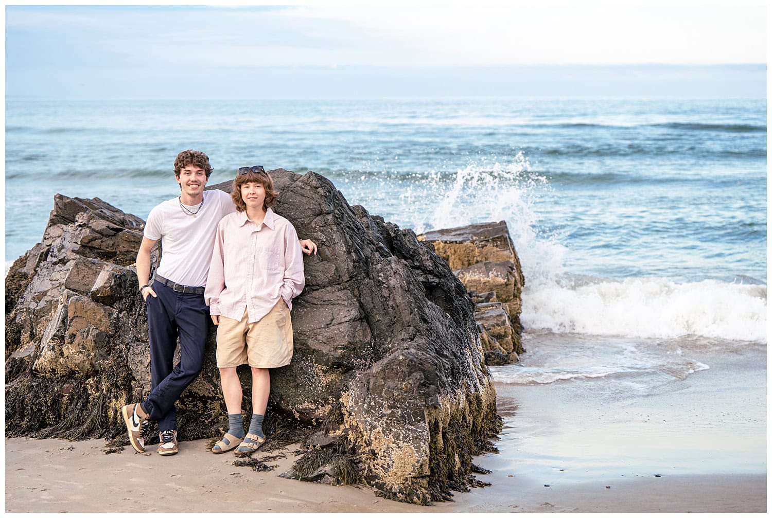 Ogunquit Family Photos captured along Marginal Way in Ogunquit. By Marginal Way Family Photographer, Two Adventurous Souls