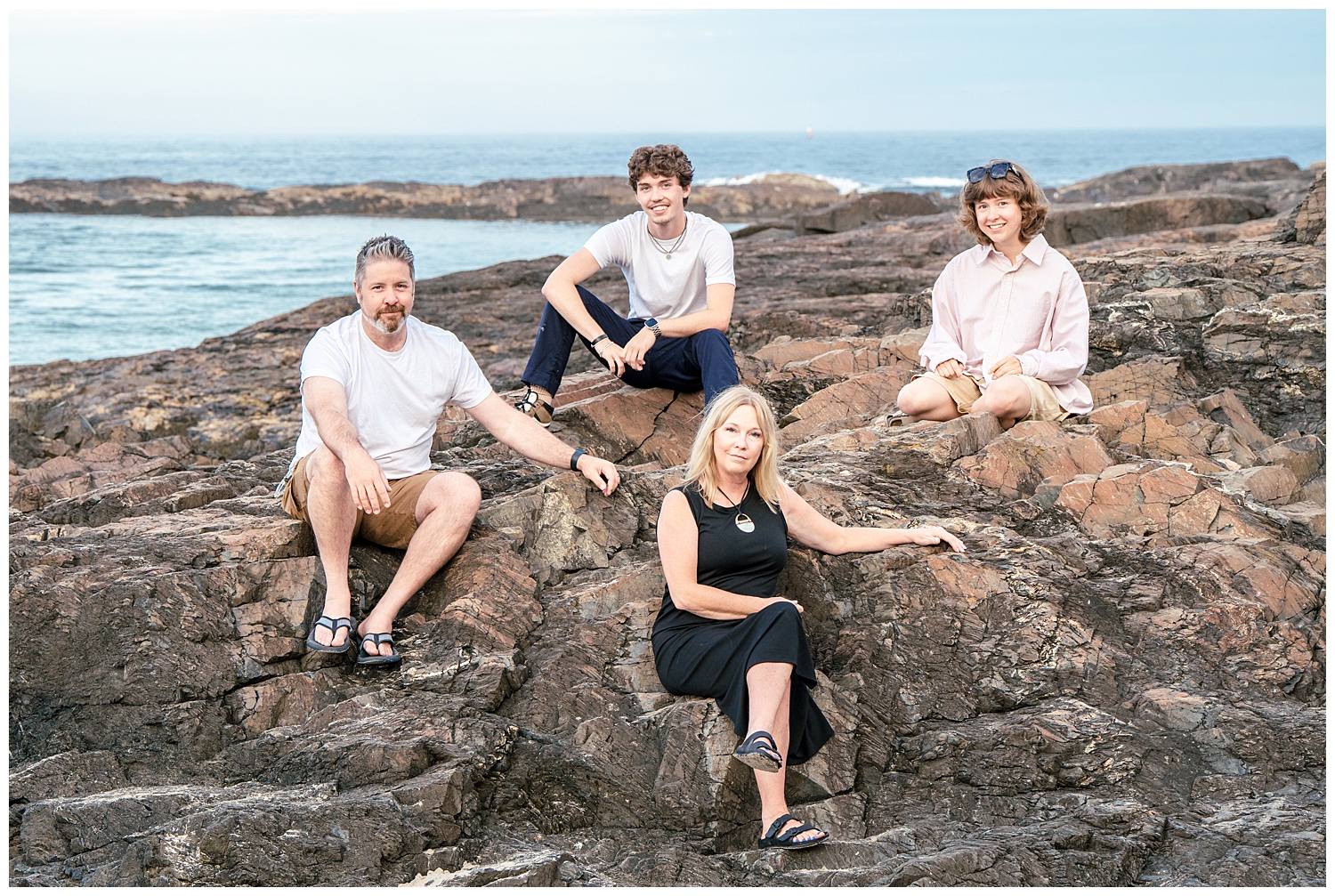 Ogunquit Family Photos captured along Marginal Way in Ogunquit. By Marginal Way Family Photographer, Two Adventurous Souls