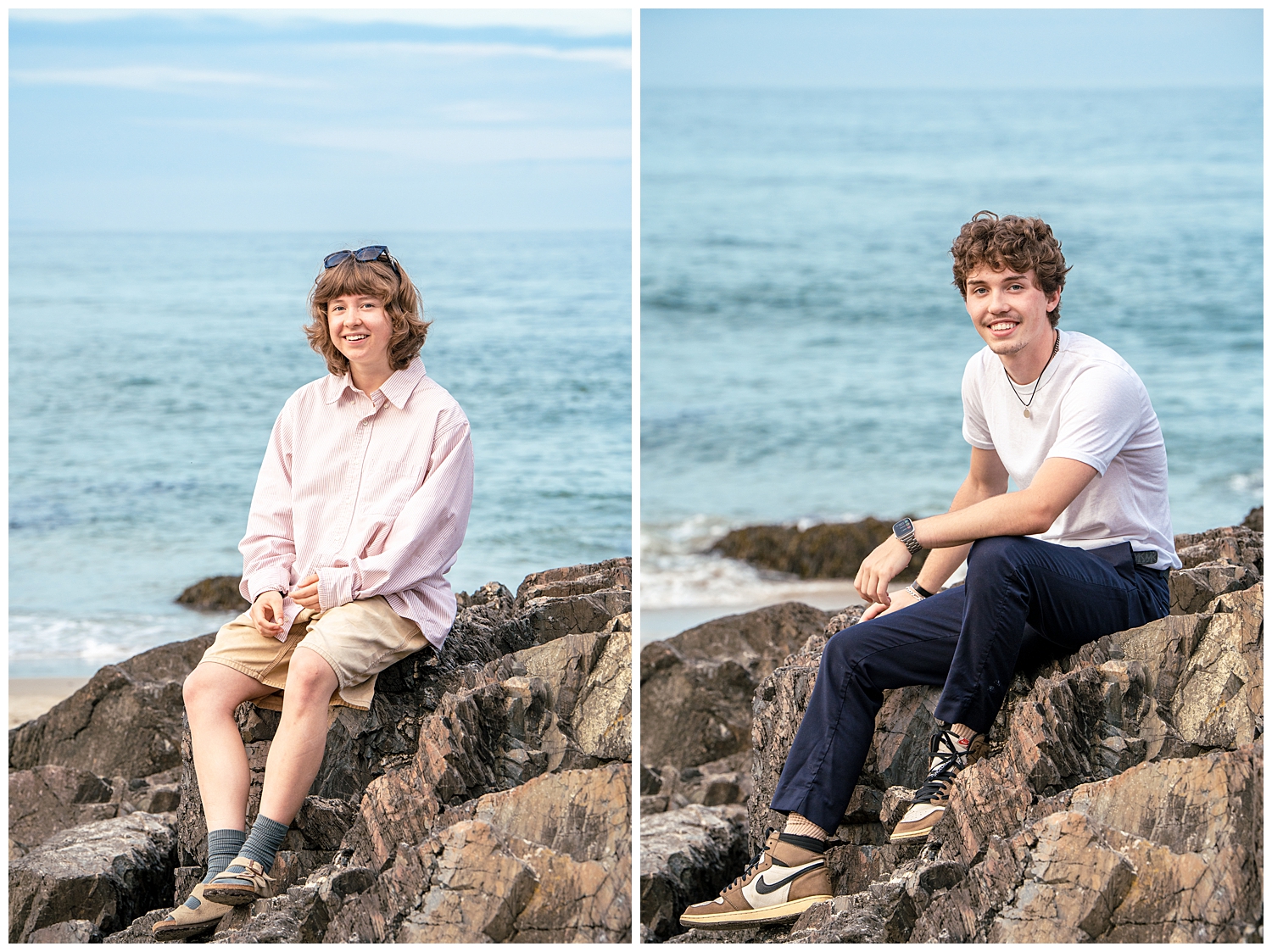 Ogunquit Family Photos captured along Marginal Way in Ogunquit. By Marginal Way Family Photographer, Two Adventurous Souls
