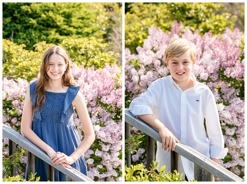Extended family portraits on the walking boardwalk of Squirrel Island. Squirrel Island Family Photography by Boothbay Harbor Family Photographer, Two Adventurous Souls
