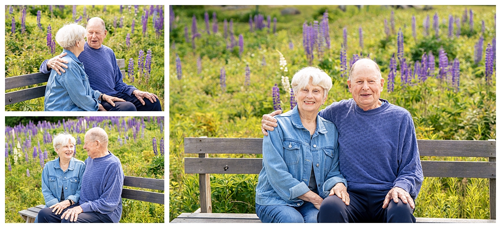 Extended family portraits on the walking boardwalk of Squirrel Island. Squirrel Island Family Photography by Boothbay Harbor Family Photographer, Two Adventurous Souls