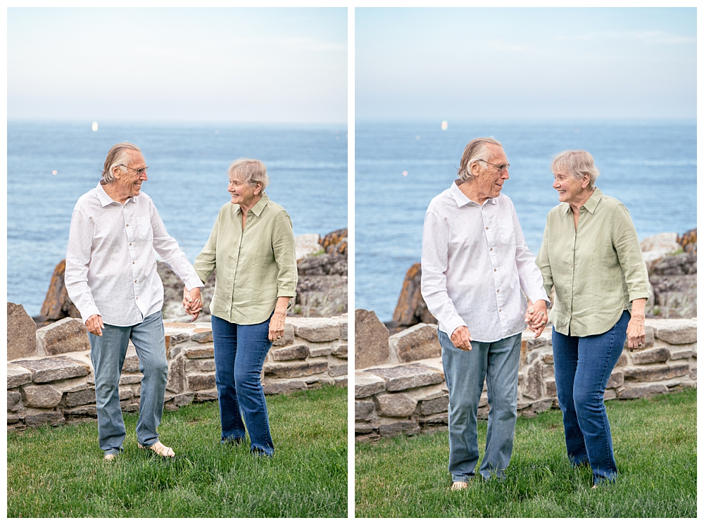 Boothbay Harbor Family Photographer, East Boothbay Family Photos near Ocean Point, Captured by Two Adventurous Souls