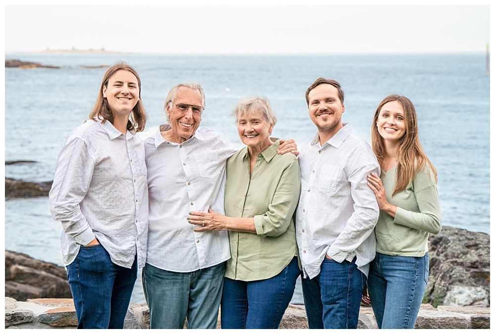 Boothbay Harbor Family Photographer, East Boothbay Family Photos near Ocean Point, Captured by Two Adventurous Souls
