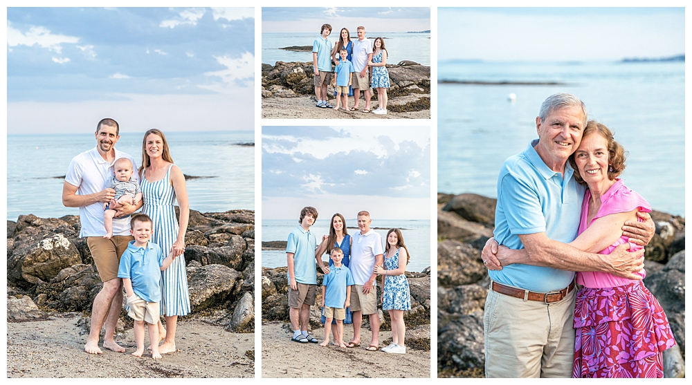 Boothbay Harbor Family Photographer, Beach Family Portraits by Two Adventurous Souls