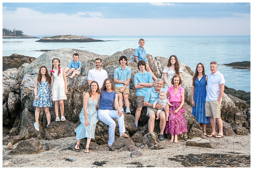 Boothbay Harbor Family Photographer, Beach Family Portraits by Two Adventurous Souls
