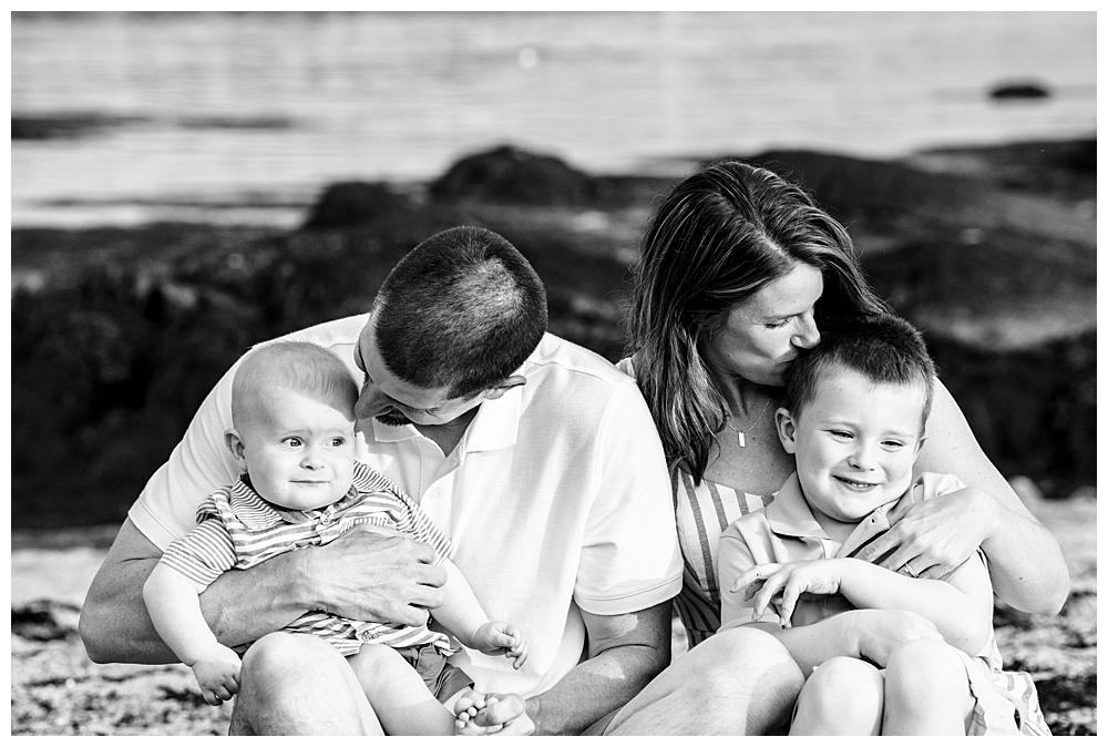 Boothbay Harbor Family Photographer, Beach Family Portraits by Two Adventurous Souls
