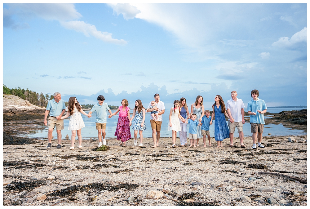 Boothbay Harbor Family Photographer, Beach Family Portraits by Two Adventurous Souls