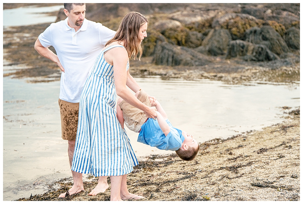 Boothbay Harbor Family Photographer, Beach Family Portraits by Two Adventurous Souls