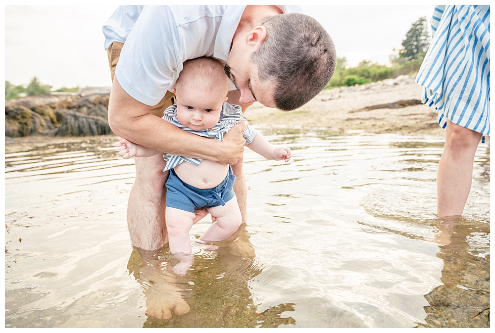 Boothbay Harbor Family Photographer, Beach Family Portraits by Two Adventurous Souls