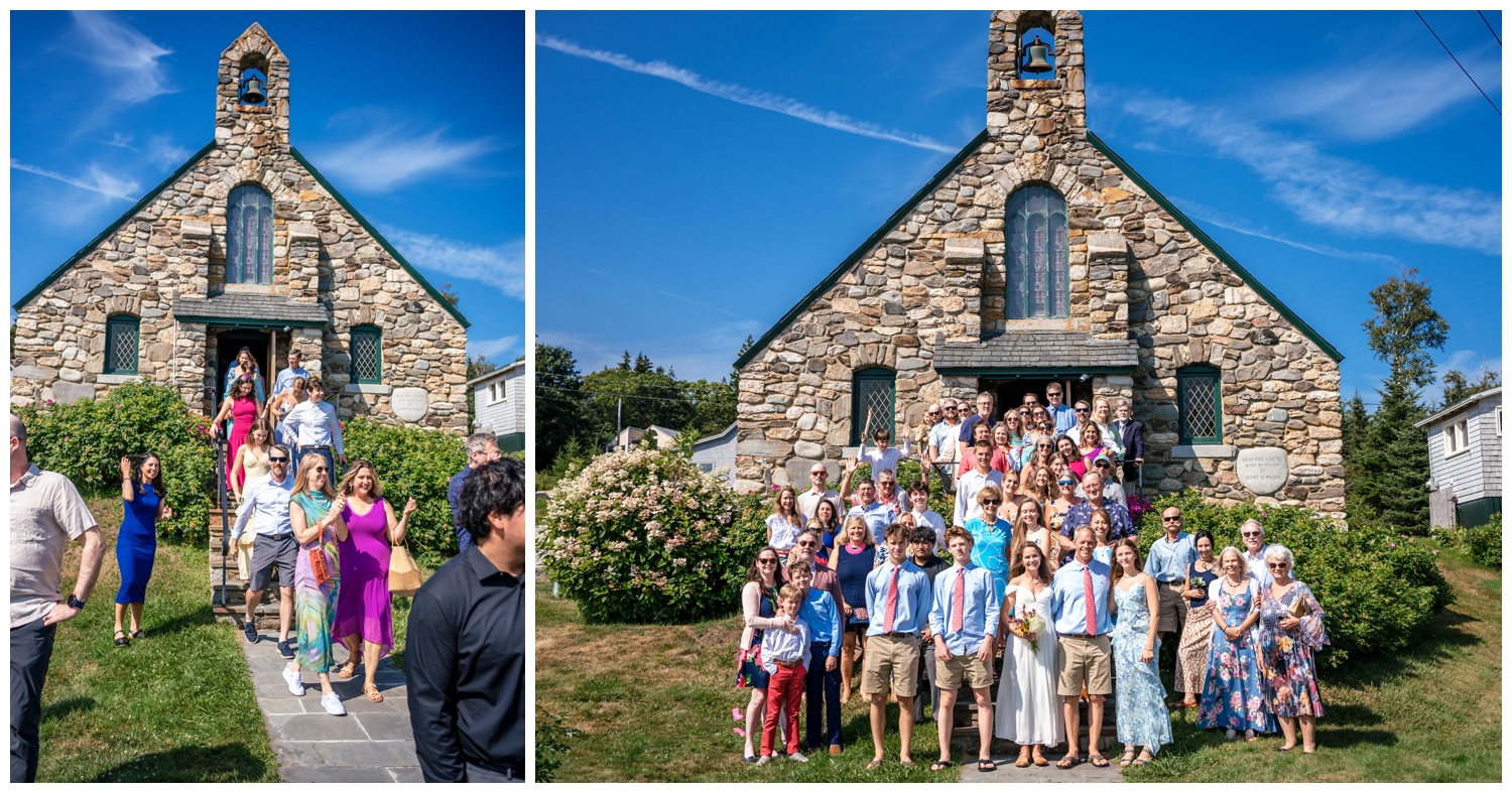Boothbay Wedding Photographers, Ocean Point Wilson Memorial Chapel Wedding Photographer, Two Adventurous Souls