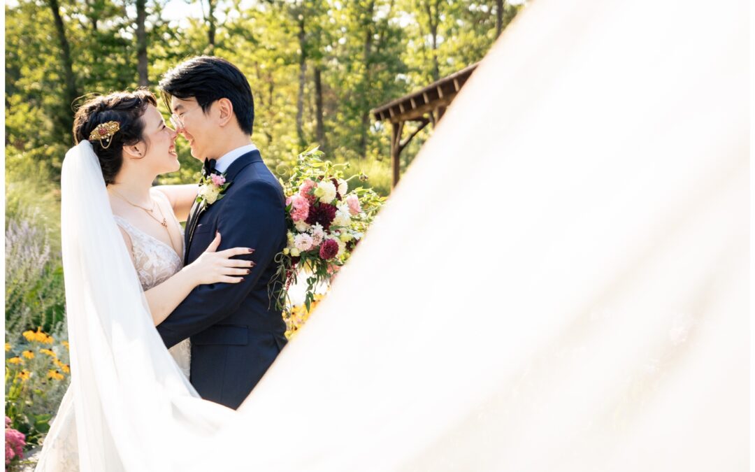 Old Saco Inn Wedding Photographers, Couples portraits with veil, Fryeburg Maine Wedding Photographers, Two Adventurous Souls