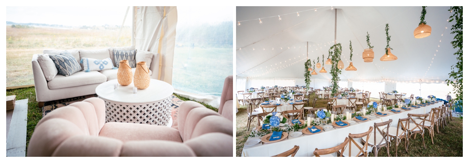 Biddeford Pool Wedding Photographers, Tented Biddeford Pool Maine Wedding, Captured by Two Adventurous Souls
