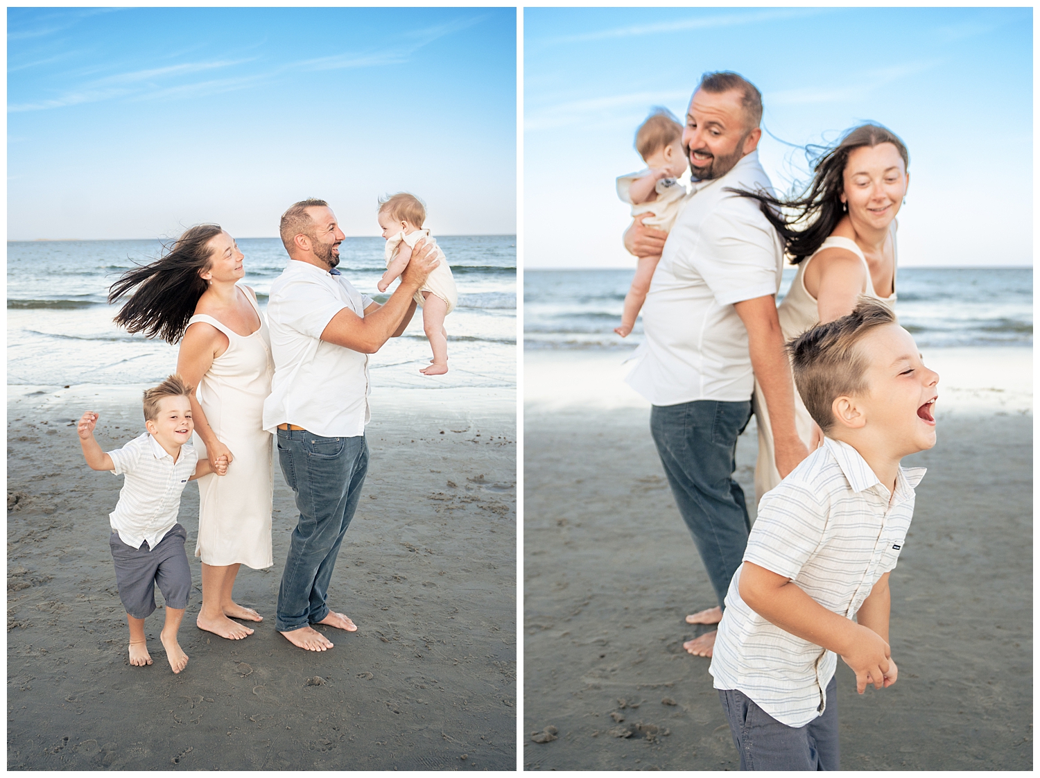 Old Orchard Beach Family Photographer, Two Adventurous Souls