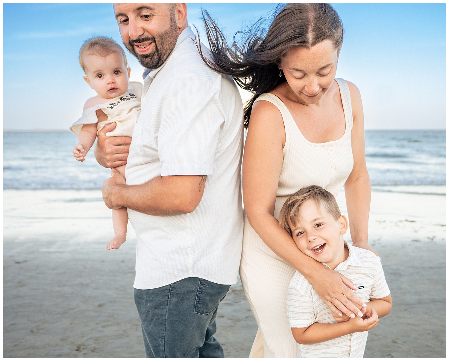Old Orchard Beach Family Photographer, Two Adventurous Souls
