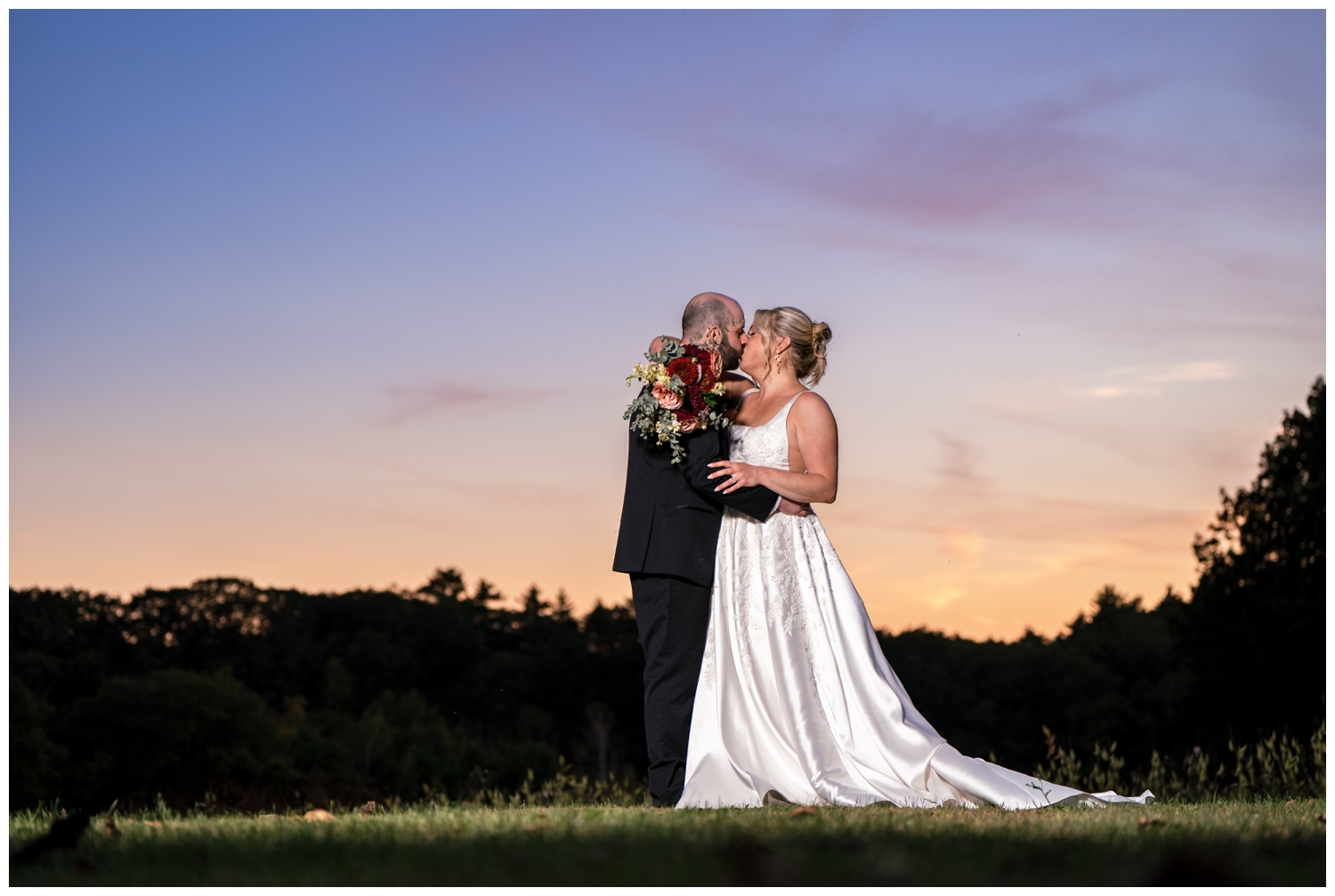 Scotland Fields Wedding Photos, York Maine Wedding Photographers
