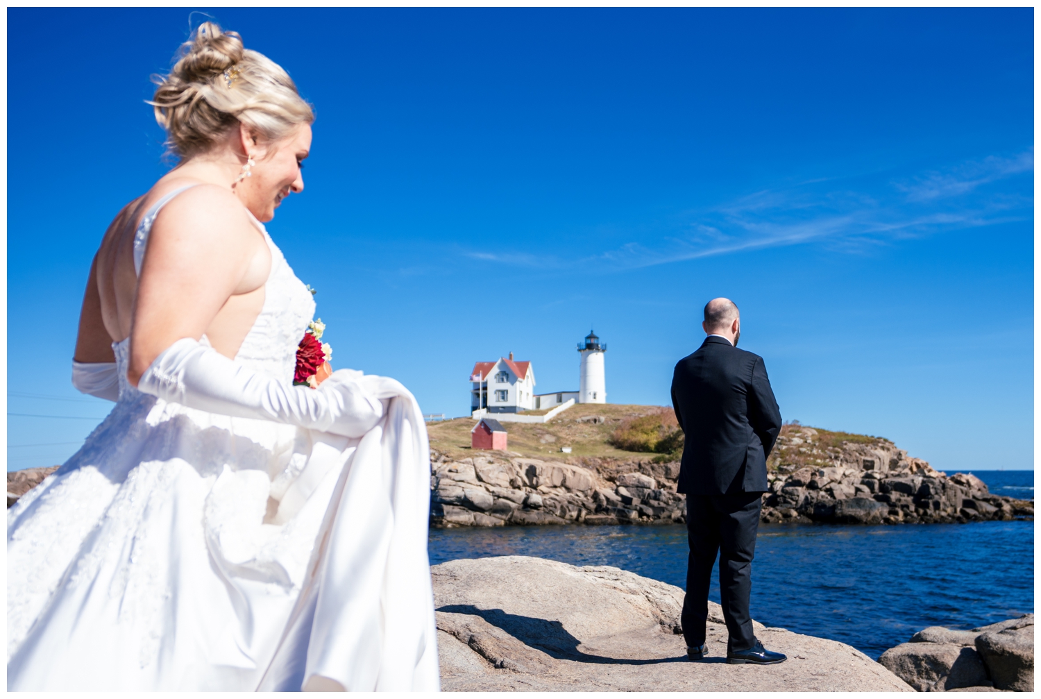 Scotland Fields Wedding Photos, York Maine Wedding Photographers