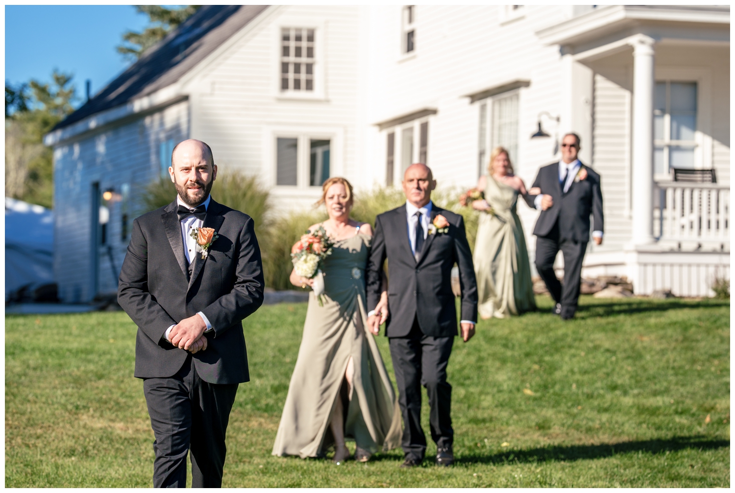 Scotland Fields Wedding Photos, York Maine Wedding Photographers