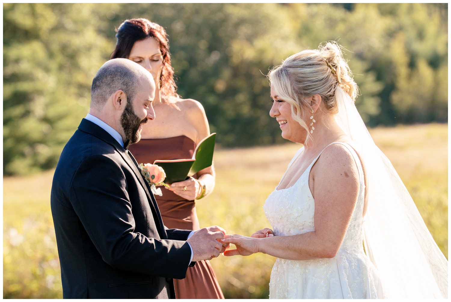 Scotland Fields Wedding Photos, York Maine Wedding Photographers