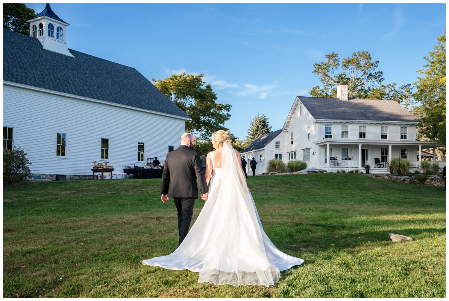 Scotland Fields Wedding Photos, York Maine Wedding Photographers