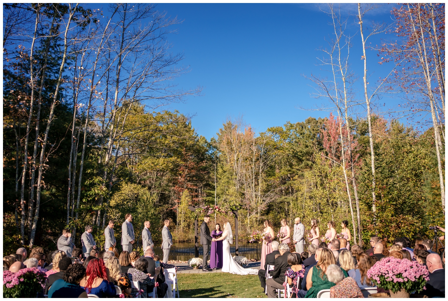 Jennifer & Tony’s Fall Maine Barn Wedding at Wishing Pond Events 20 Wishing Pond Events Fall Wedding, Captured by Maine Barn Wedding Photographers, Two Adventurous Souls