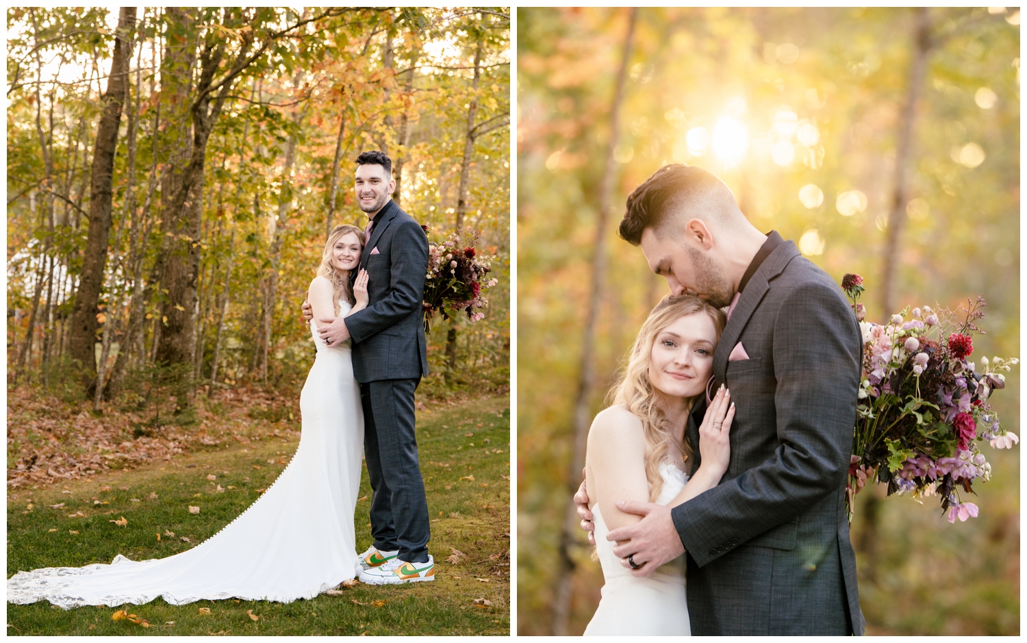 Jennifer & Tony’s Fall Maine Barn Wedding at Wishing Pond Events 44 Wishing Pond Events Fall Wedding, Captured by Maine Barn Wedding Photographers, Two Adventurous Souls
