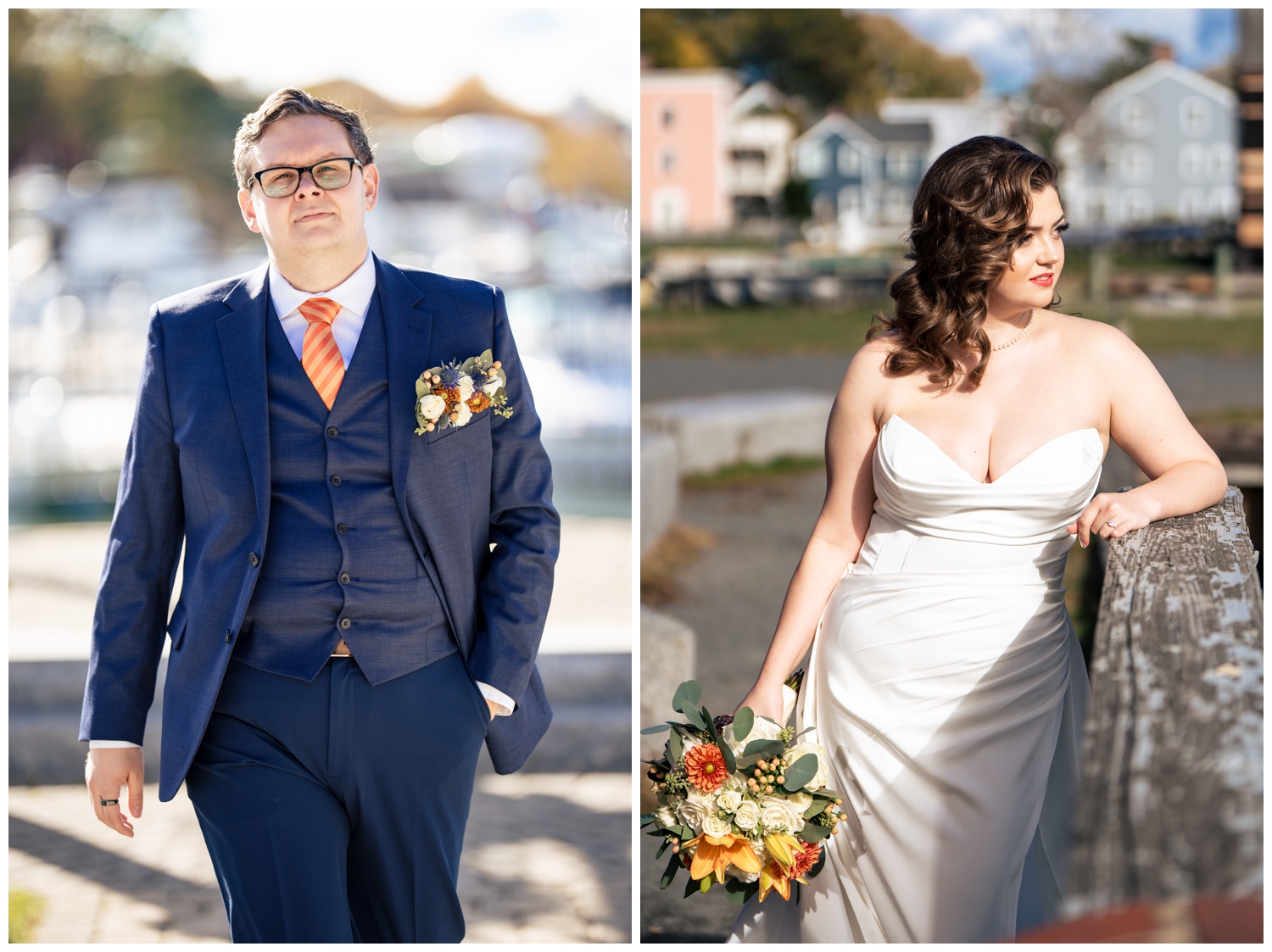 Sidney and Drew's Fall wedding at Danversport 18 Danversport Wedding Photographers, North Shore WEdding Photographers, Two Adventurous souls