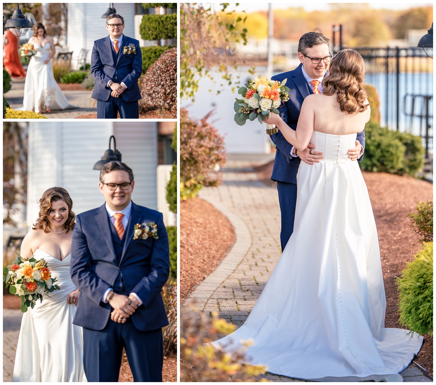 Sidney and Drew's Fall wedding at Danversport 19 Danversport Wedding Photographers, North Shore WEdding Photographers, Two Adventurous souls