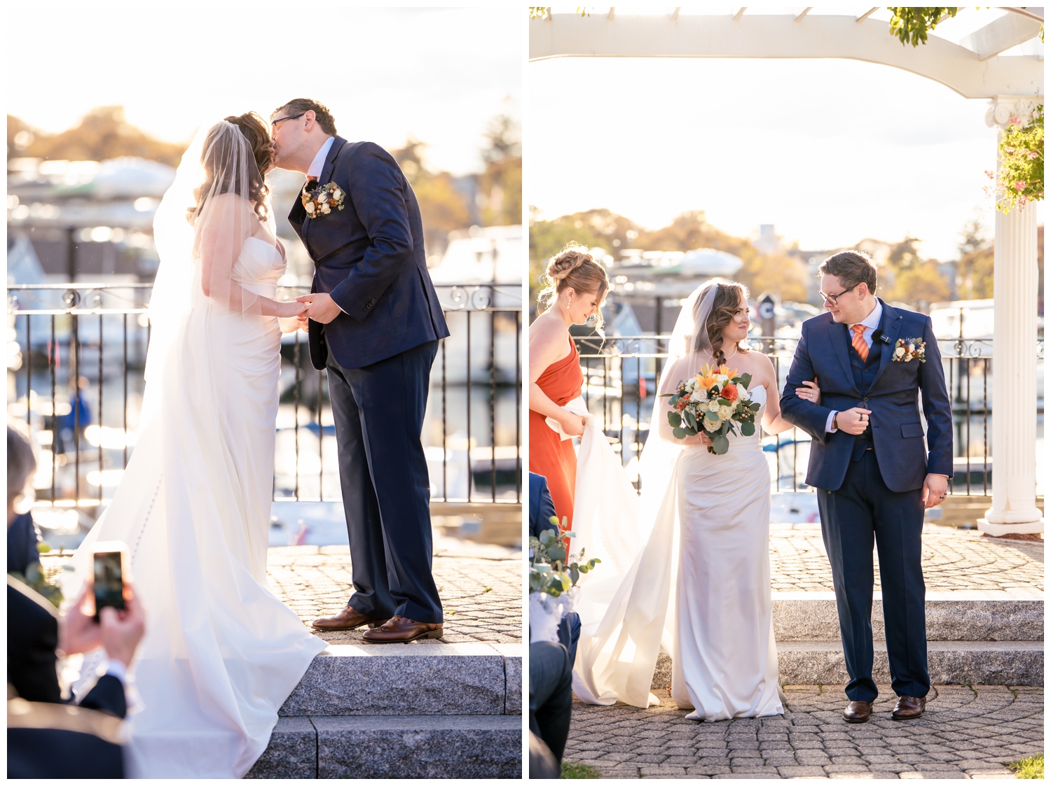 Sidney and Drew's Fall wedding at Danversport 39 Danversport Wedding Photographers, North Shore WEdding Photographers, Two Adventurous souls