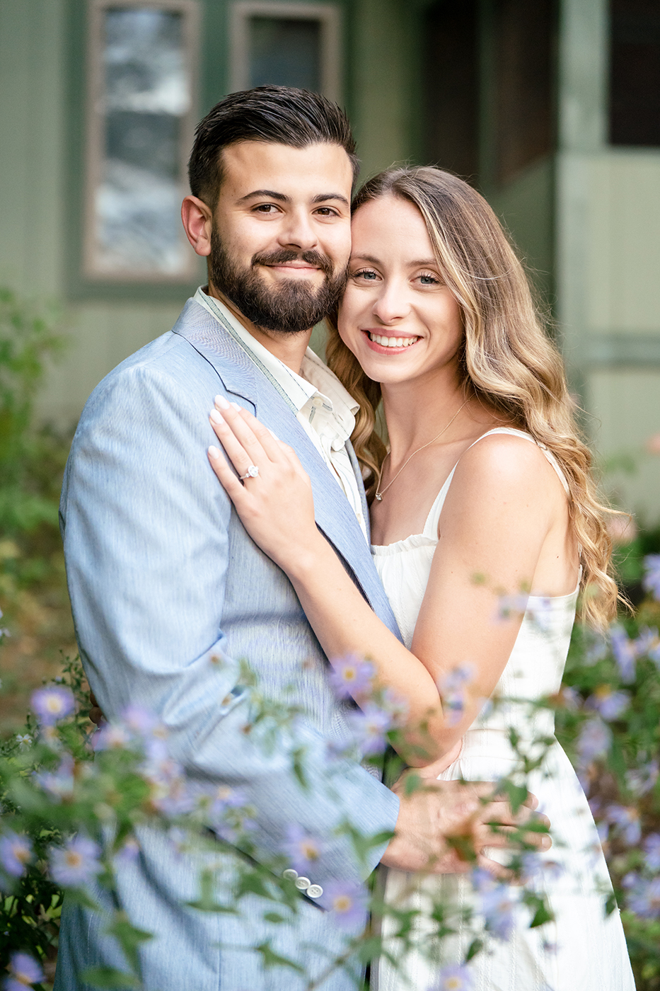 Maine Lake Engagement Session, Romantic Lake Portraits